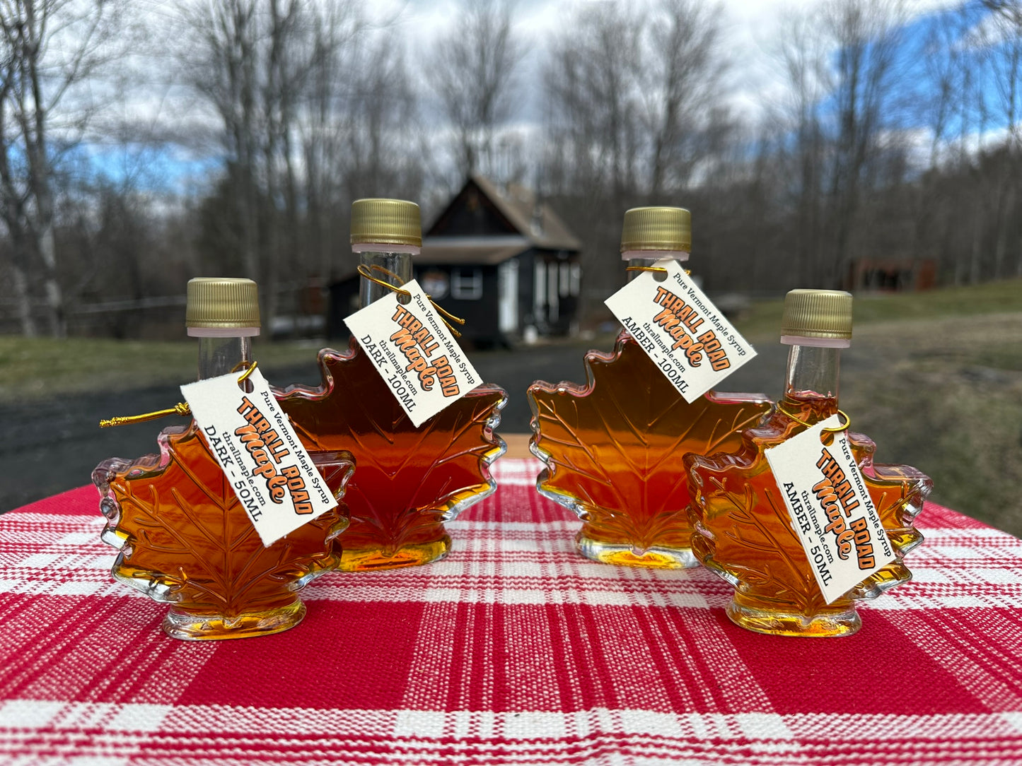 Pure Vermont Maple Syrup - In Glass