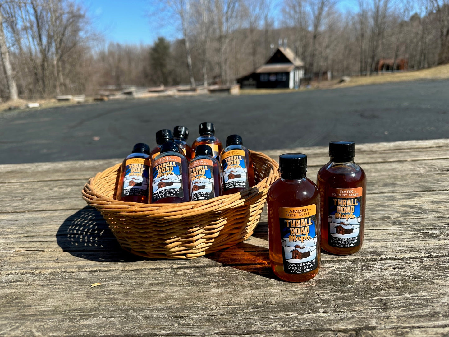 Pure Vermont Maple Syrup - In Glass