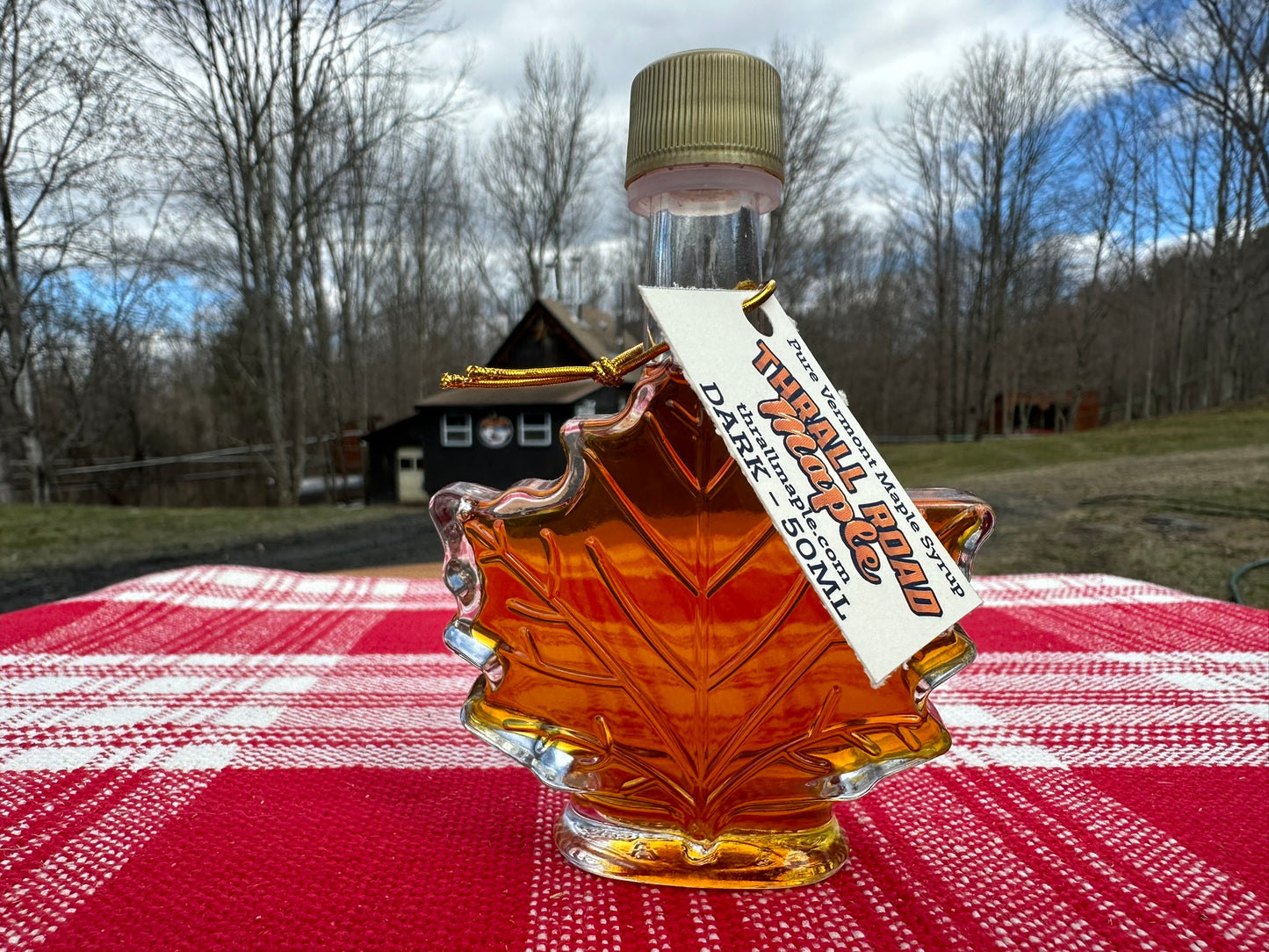 Pure Vermont Maple Syrup - In Glass